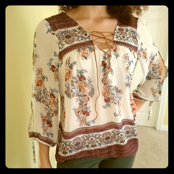 Maurices Tops - Maurice's bohemian top